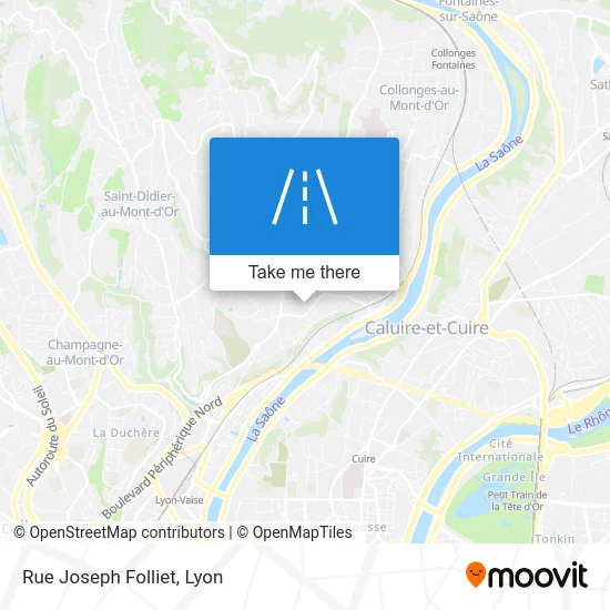 Rue Joseph Folliet map