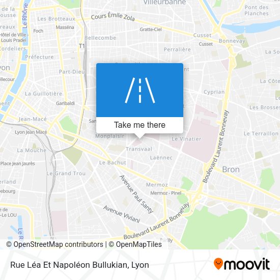 Rue Léa Et Napoléon Bullukian map