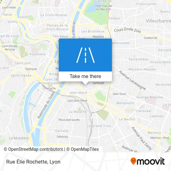 Rue Élie Rochette map