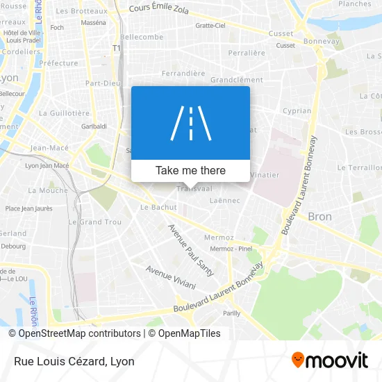Rue Louis Cézard map