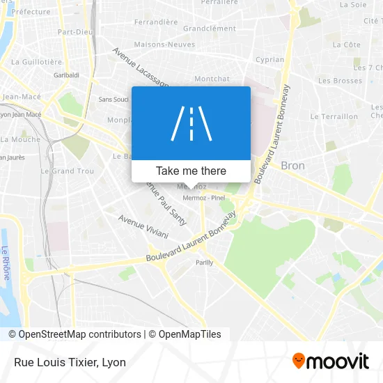 Rue Louis Tixier map