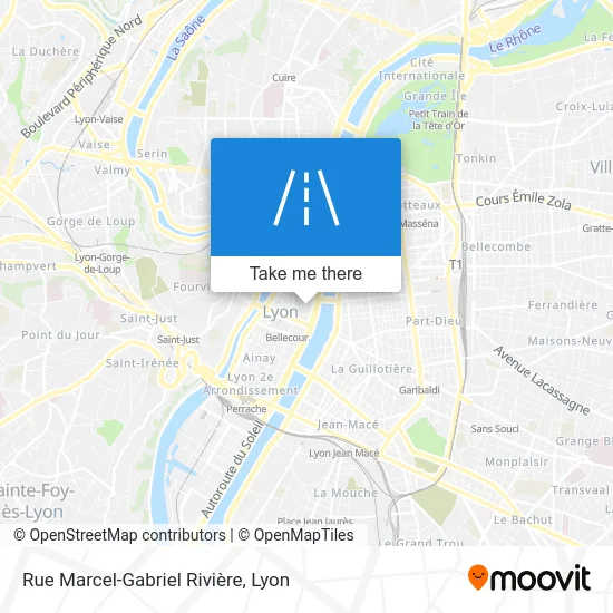 Rue Marcel-Gabriel Rivière map