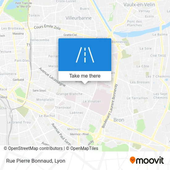 Rue Pierre Bonnaud map