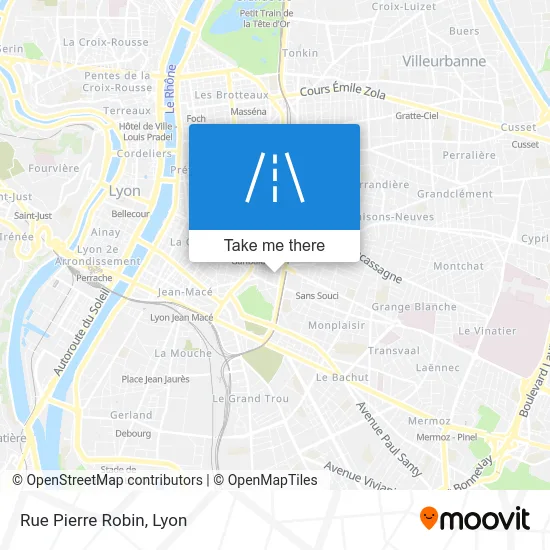 Rue Pierre Robin map