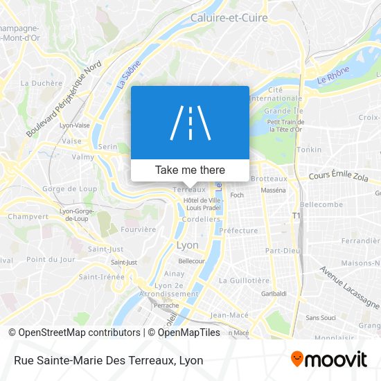 Rue Sainte-Marie Des Terreaux map