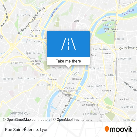 Rue Saint-Étienne map