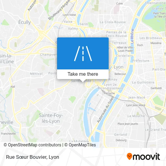 Rue Sœur Bouvier map