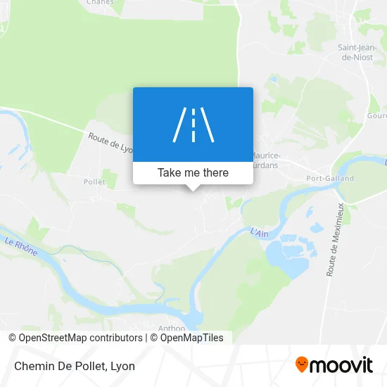 Chemin De Pollet map