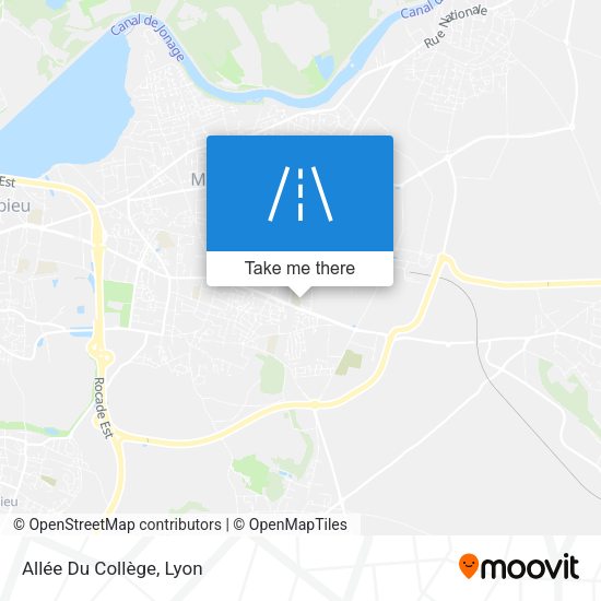 Allée Du Collège map