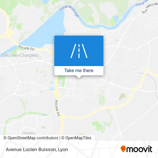 Avenue Lucien Buisson map