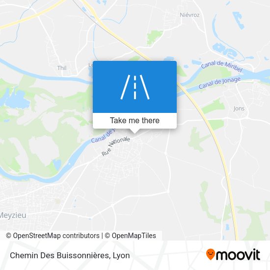 Chemin Des Buissonnières map