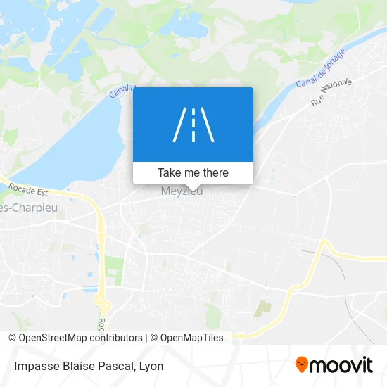 Impasse Blaise Pascal map