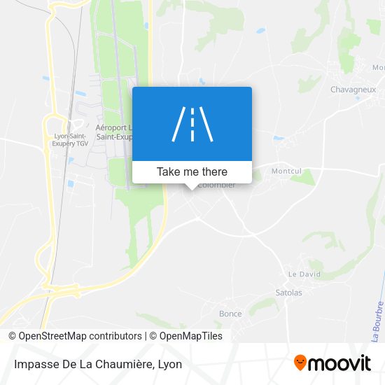 Impasse De La Chaumière map
