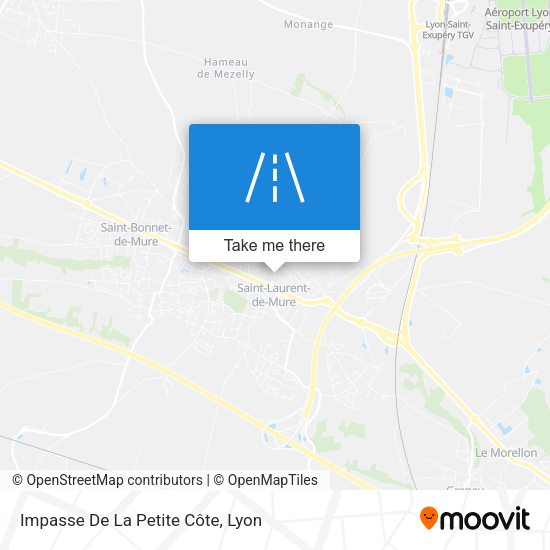 Impasse De La Petite Côte map