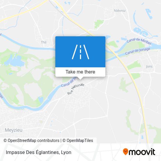 Impasse Des Églantines map