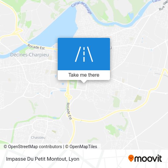Impasse Du Petit Montout map