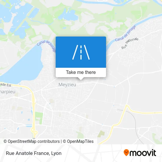 Rue Anatole France map