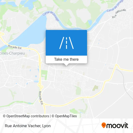 Rue Antoine Vacher map