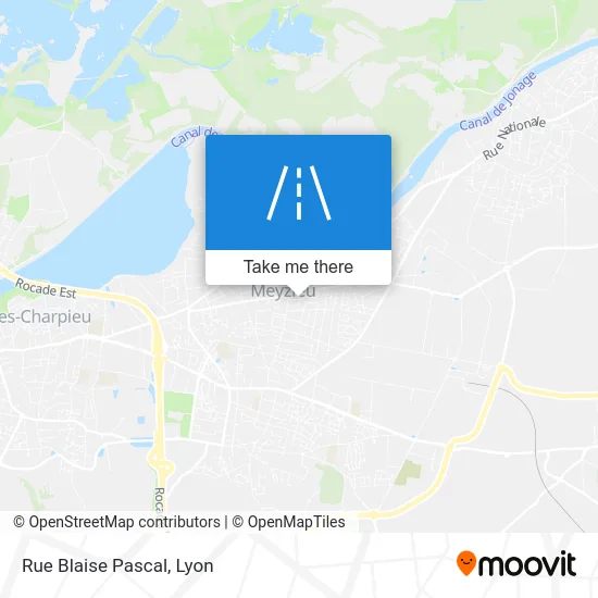 Rue Blaise Pascal map