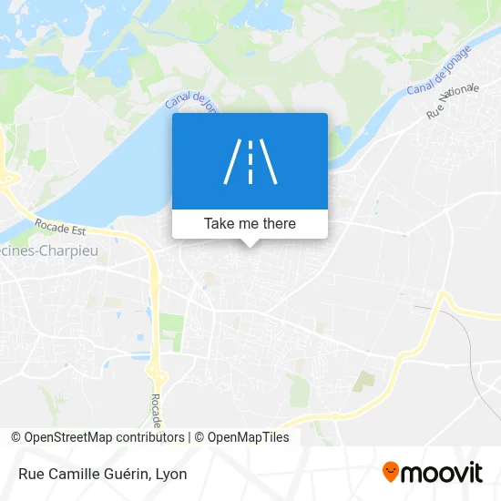 Rue Camille Guérin map