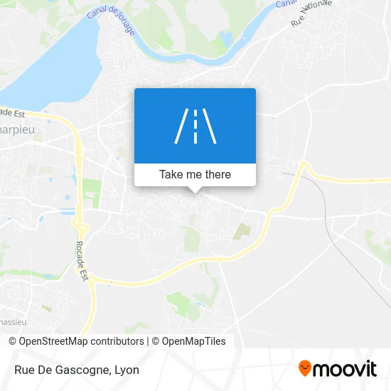 Rue De Gascogne map