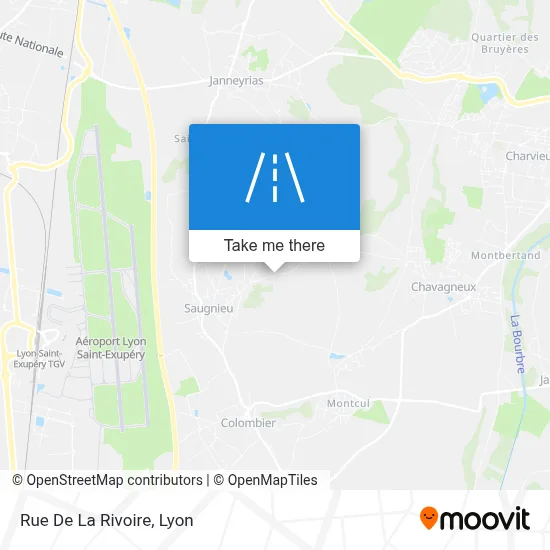 Rue De La Rivoire map