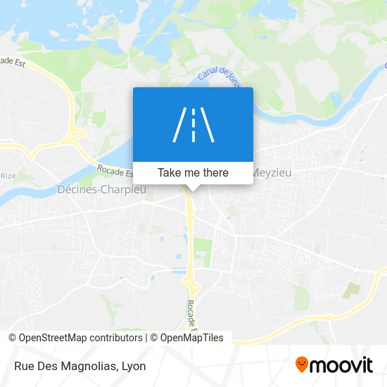 Rue Des Magnolias map