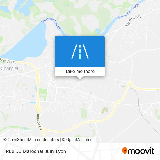 Rue Du Maréchal Juin map