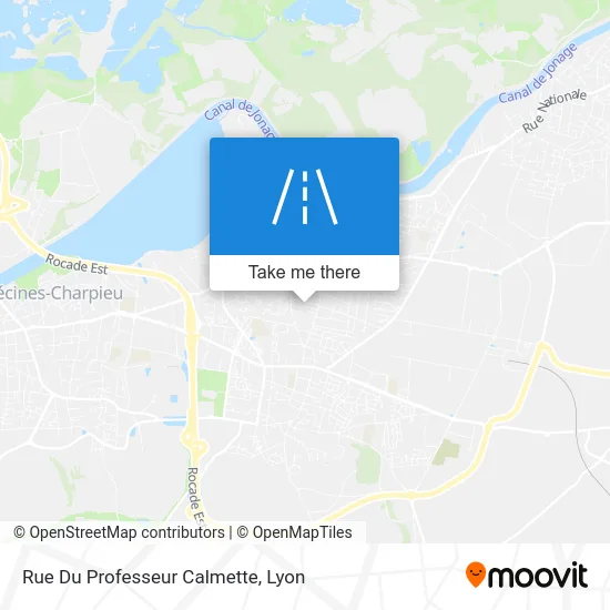 Rue Du Professeur Calmette map