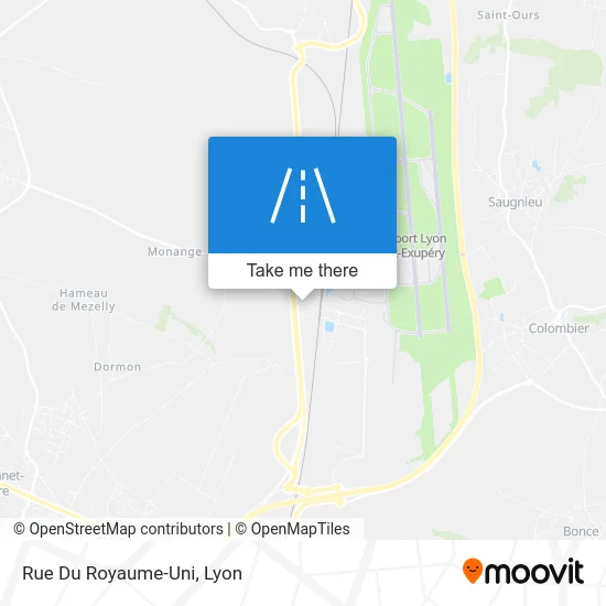 Rue Du Royaume-Uni map