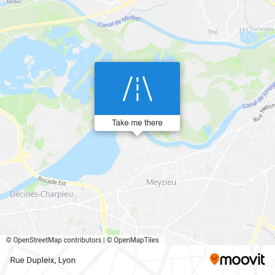 Rue Dupleix map
