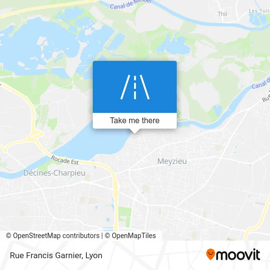 Rue Francis Garnier map