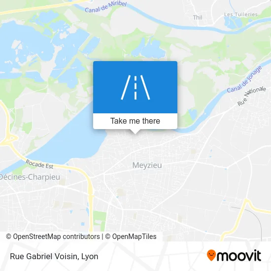 Rue Gabriel Voisin map