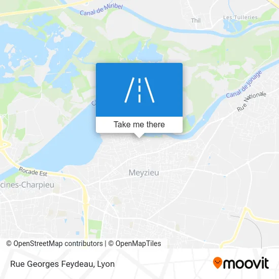 Rue Georges Feydeau map