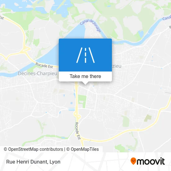 Rue Henri Dunant map