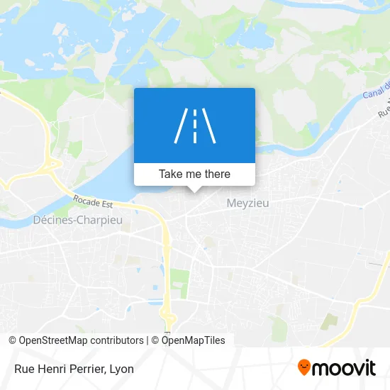 Rue Henri Perrier map