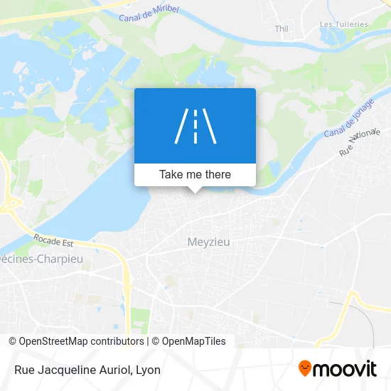Rue Jacqueline Auriol map