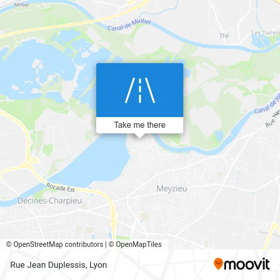 Rue Jean Duplessis map