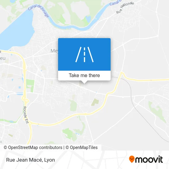 Rue Jean Macé map