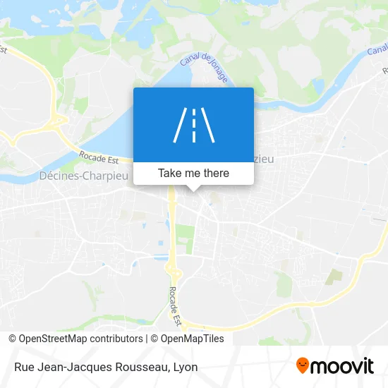 Rue Jean-Jacques Rousseau map