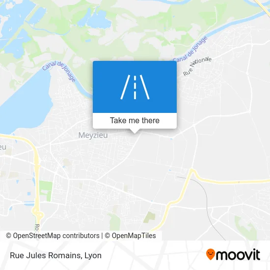 Rue Jules Romains map