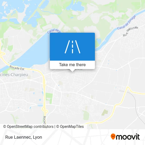 Rue Laennec map