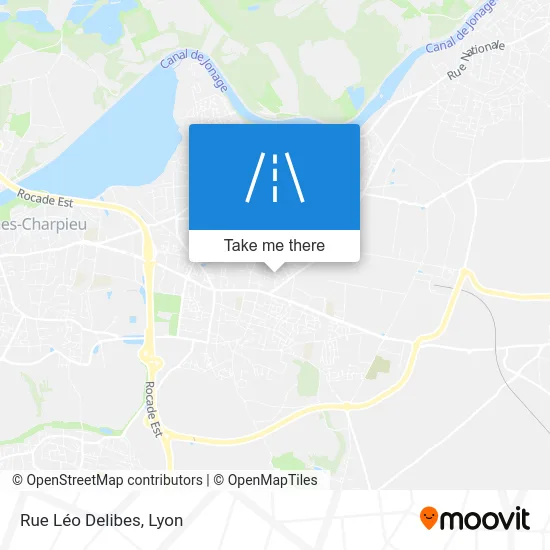 Rue Léo Delibes map