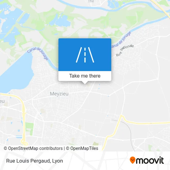 Rue Louis Pergaud map