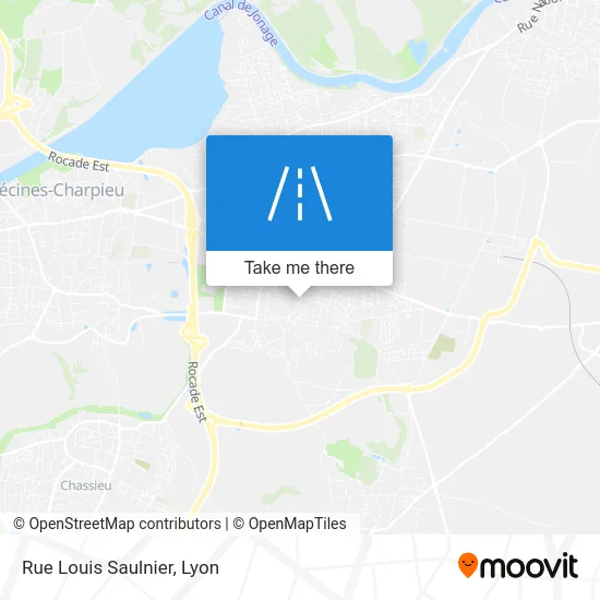 Rue Louis Saulnier map