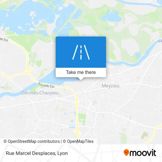 Rue Marcel Desplaces map