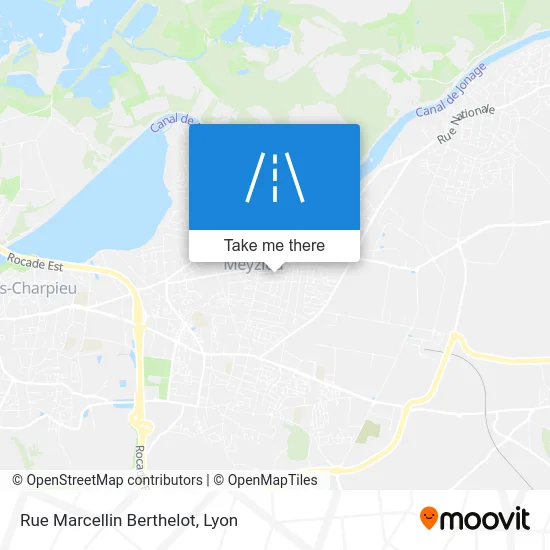 Rue Marcellin Berthelot map