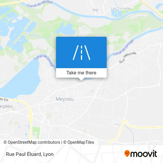 Rue Paul Éluard map