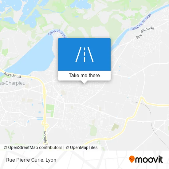 Rue Pierre Curie map