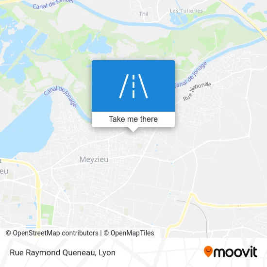 Rue Raymond Queneau map